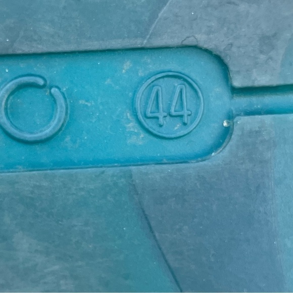 ECCO LEATHER SNEAKERS SIZE 44 - Picture 4 of 9